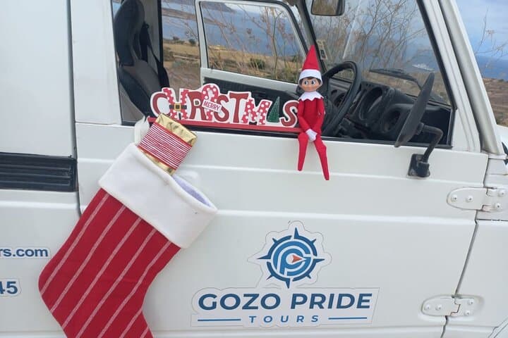 Christmas Jeep and UTV Tour in Gozo — Evening Lights, Markets & The Citadel photo 3