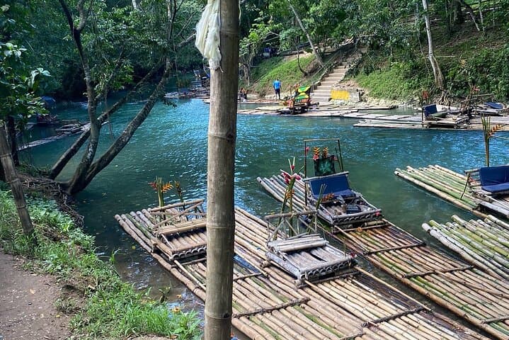 Montego Bay Night Rafting & Limestone Massage — Evening River Float Experience