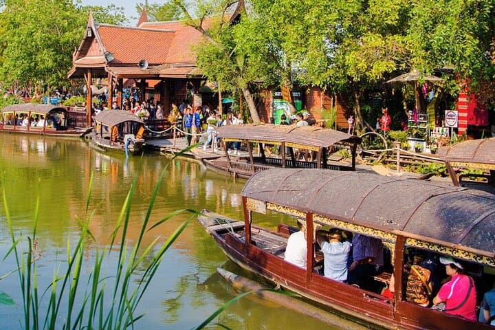 Ayutthaya Temples, Floating Market & ATV: Half-Day Cultural and Countryside Adventure photo 4