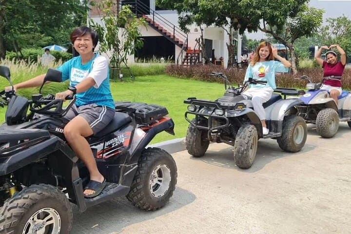 Ayutthaya Temples, Floating Market & ATV: Half-Day Cultural and Countryside Adventure photo 5