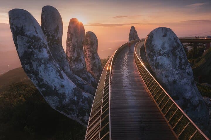 Golden Bridge & Ba Na Hills: Private Shore Excursion from Tien Sa Port