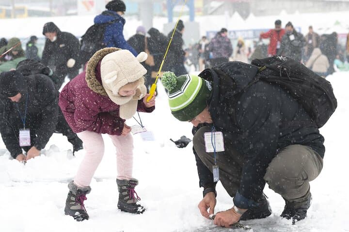 Hwacheon Ice Fishing Festival & Pyeongchang Trout: A Winter Day on the Ice