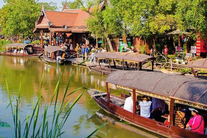 Exploring Ayutthaya: Ancient Temples, Floating Market & Countryside ATV photo 4