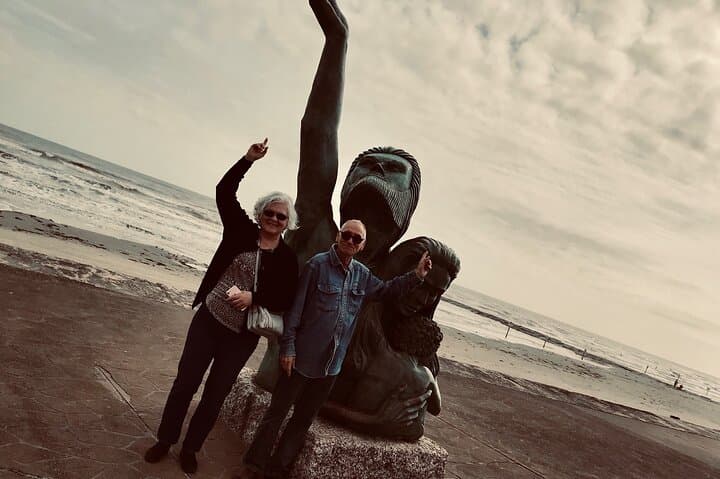 Finding Poseidon's Trident Scavenger Hunt on Galveston Seawall photo 2