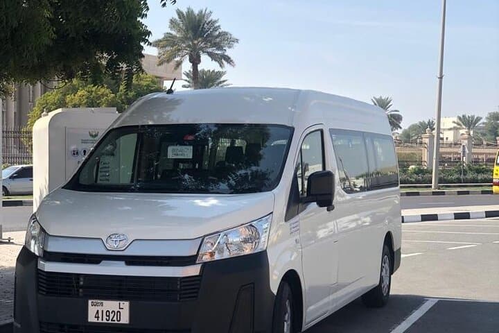 Full-Day 12-Seater Van Hire for Abu Dhabi from Dubai — Private Chauffeur Service photo 3