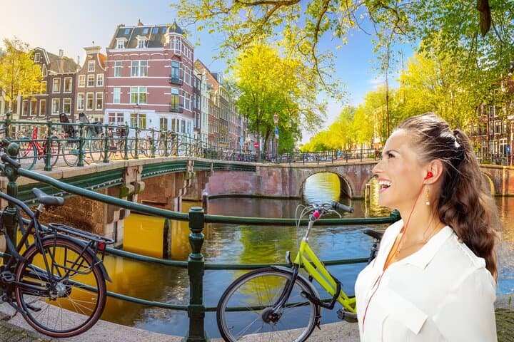 Amsterdam Center Self-Guided City Walk Audio Guide (7 Languages) photo 2