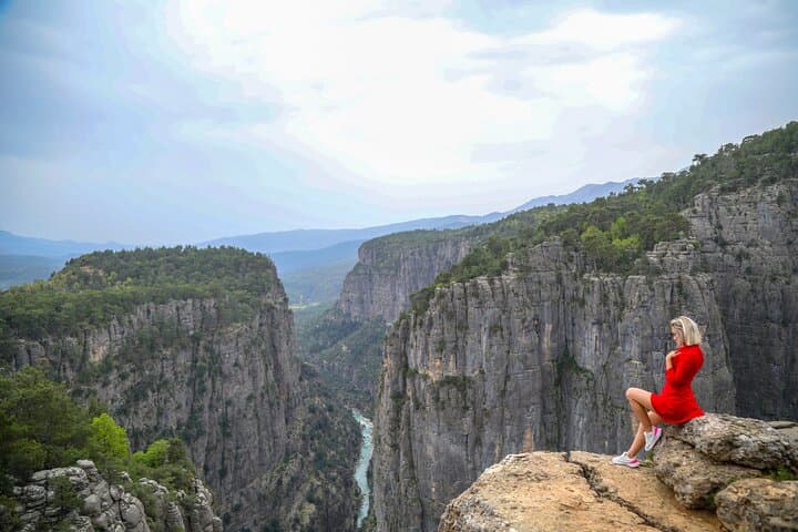 Tazı Canyon and Köprülü Canyon Rafting Combo from Side — Full-Day Rafting & Cabrio Safari