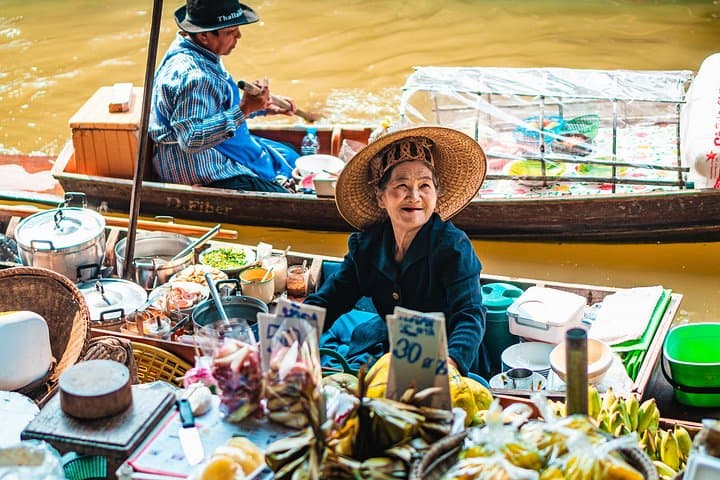 Skip-the-Line Ayutthaya Floating Market: Boat Entrance & Cultural Cruise from Bangkok
