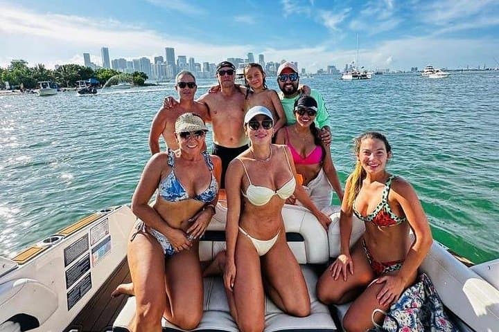 Private 2-Hour Miami Boat Tour — Star Island, Haulover Sandbar & Downtown Skyline photo 2