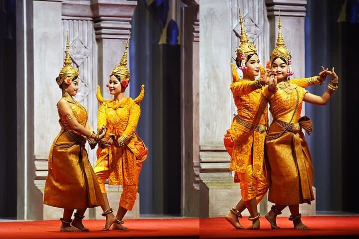 Apsara Dance Performance with Buffet Dinner and Siem Reap Hotel Pickup