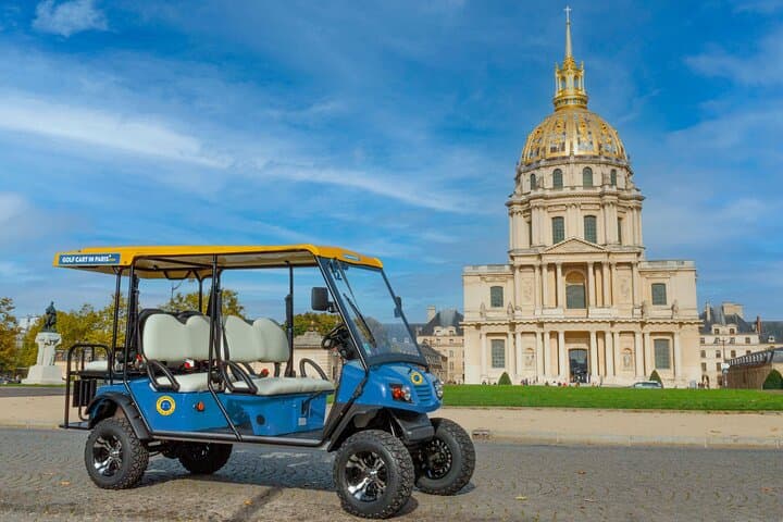 Paris by Electric Golf Cart: Private Guided City Tour with Custom Pick‑Up photo 3