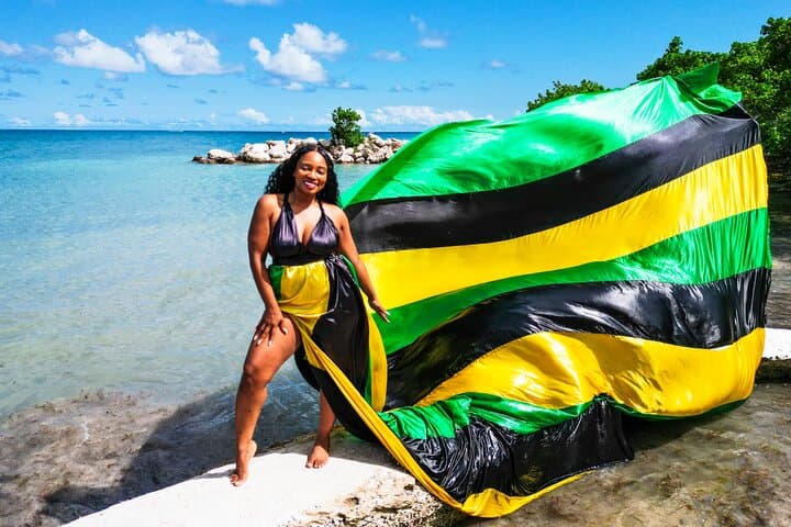 Montego Bay Flying Dress Clear Kayak Drone Photo Shoot photo 3