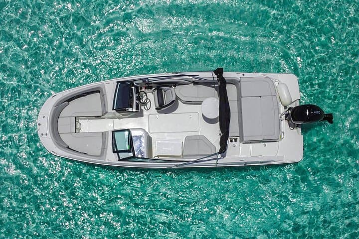 Private Snorkeling Cruise on a 23ft Sea Ray in Cozumel — Reefs & El Cielo photo 3