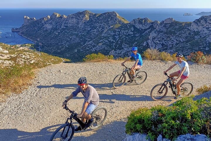 Calanques Trilogy Electric Bike Tour from Marseille — Sormiou, Morgiou & Cap Croisette