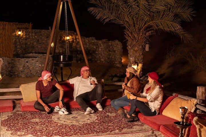 Dubai Private Night Desert Safari & Astronomy — Vintage Land Rover, Bedouin Dinner & Owl Encounter photo 3
