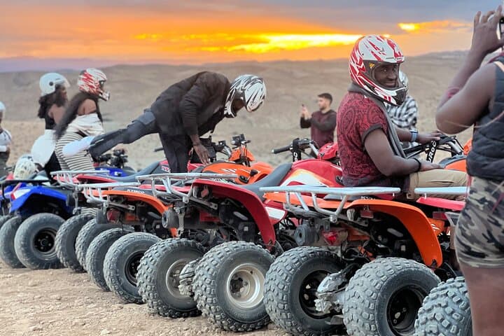 Agafay Desert Sunset Adventure: Quad Biking, Camel Ride & Berber Dinner from Marrakech photo 6