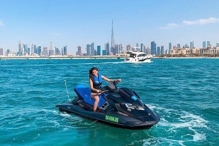 Private Jet Ski at Burj Al Arab Jumeirah — Jet Ski the Dubai Skyline & Palm photo 4