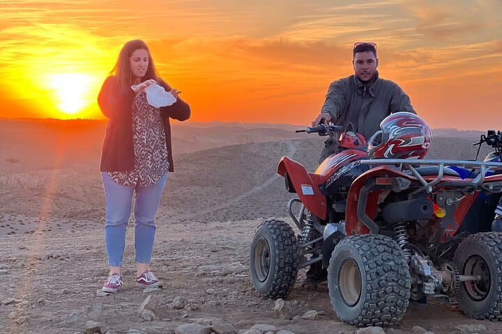 Agafay Desert Sunset Adventure: Quad Biking, Camel Ride & Berber Dinner from Marrakech photo 3