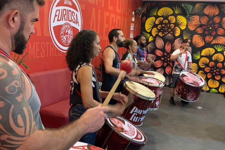 Inside a Rio Samba School: Hands-On Drums Workshop at Acadêmicos do Salgueiro photo 2