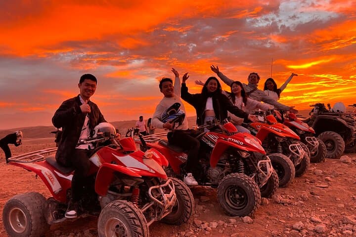 Agafay Desert Quad Biking and Berber Dinner Show from Marrakech