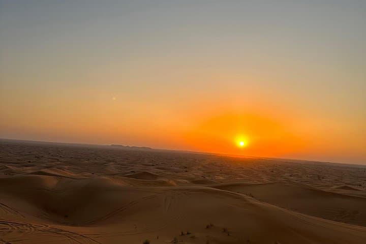 Private Sunrise Desert Safari Trip Dubai: Dune Bashing & Sunrise in Lahbab photo 2