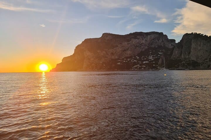 Capri Sunset Private Boat Tour from Sorrento with Limoncello Tasting photo 4