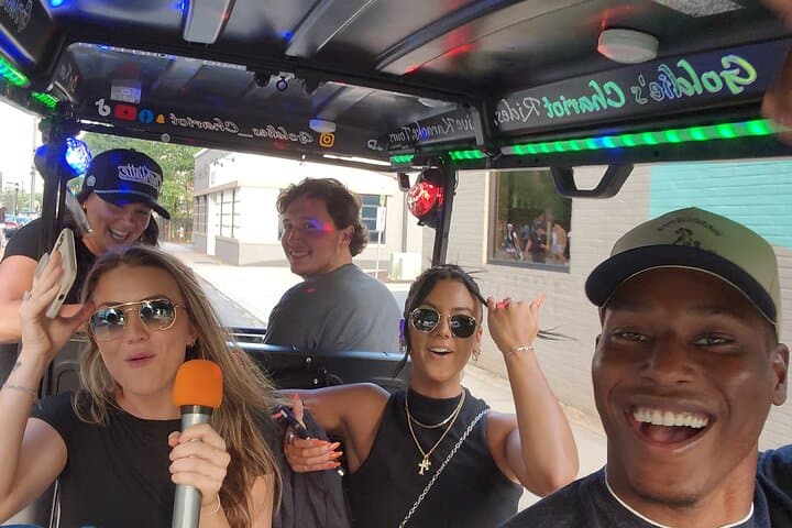 Uptown Charlotte Joy Ride: Karaoke Chariot Tour Through the Queen City