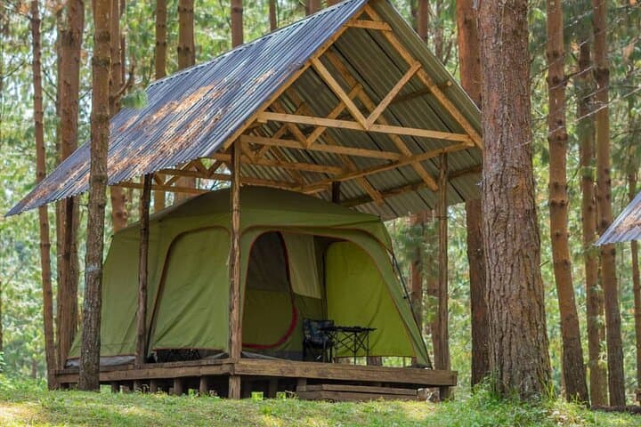 Mount Meru 2-Day Private Camping Tour from Arusha — Hike to Waterfall, Zipline & Cultural Stops photo 2