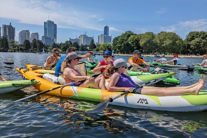 Paddle the Old Danube: Small-Group Guided Kayak Tour in Vienna photo 3