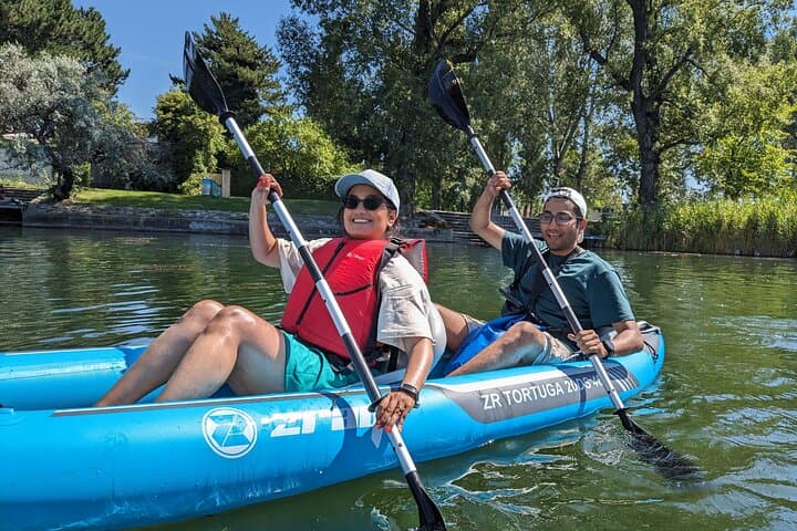 Paddle the Old Danube: Small-Group Guided Kayak Tour in Vienna photo 4
