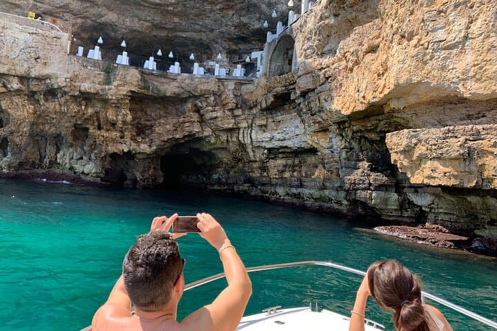Sea Caves & Blue Waters: Private 3-Hour Boat Tour of Polignano a Mare photo 2