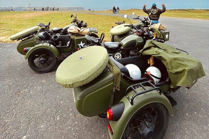 Explore History with a Vintage Sidecar Tour of D-Day Beaches