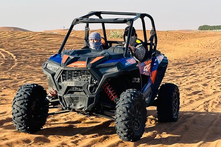 Private Sunrise Desert Safari Trip Dubai: Dune Bashing & Sunrise in Lahbab photo 3