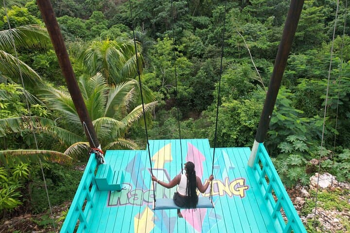 Bali-Style Swing & Dunn’s River Falls: Ocho Rios Waterfall Climb and Canopy Swing photo 2