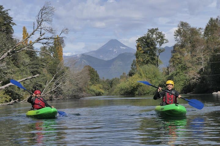 Pucón Guided Kayak Adventure on the Liucura River: Rapids, Waterfalls & Villarrica Views photo 4