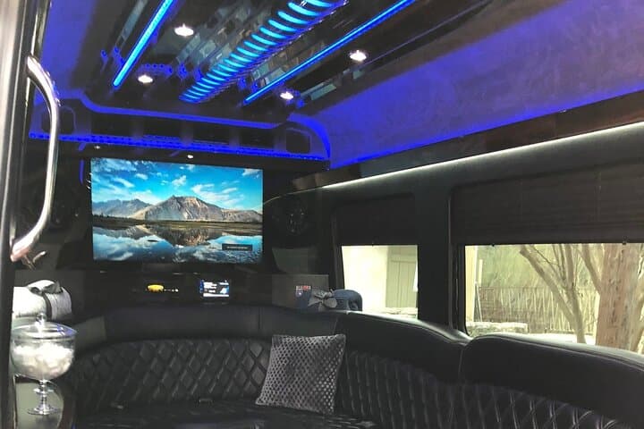 Austin Airport Party Bus: Private Mercedes Sprinter Limo Transfer photo 3