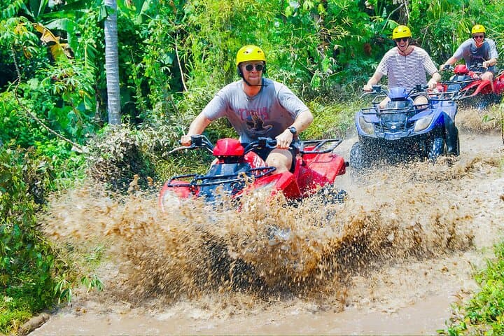 Bali ATV Quad Adventure: Ubud Monkey Forest & Waterfall Ride