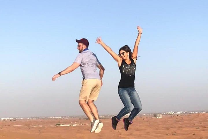 Morning Dubai Desert Safari — 4-Hour Dune Bashing, Sandboarding & Camel Ride photo 2