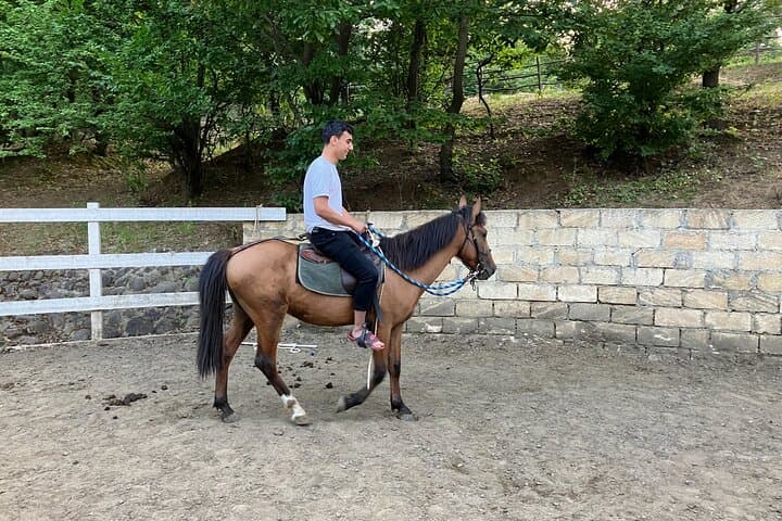 Private Cowboy Roundpen Horse Riding Experience in Lankaran Forest, Azerbaijan photo 6