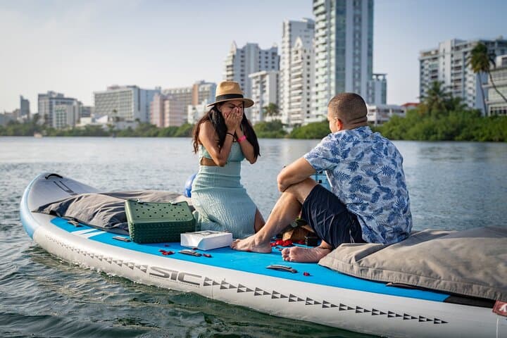 Private Floating Picnic in Condado Lagoon — San Juan Romantic Water Experience photo 3