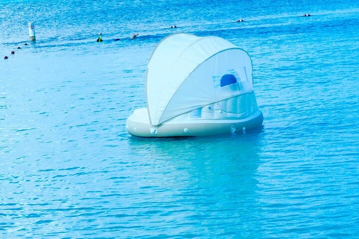 Party Float Photoshoot with Drone at Governors Beach, Grand Cayman photo 5