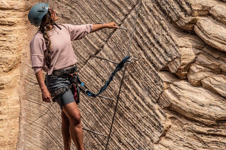 East Zion Elk Heart Cliffs Via Ferrata: 700-Foot Iron Ladder, Rappelling & Slot Canyoneering photo 4