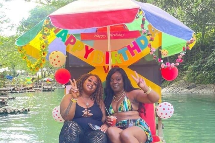 Bamboo Rafting on Montego Bay: Coconut Water Cruise and Limestone Massage Experience photo 2