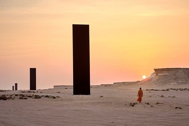 Private West Qatar Tour: Mushroom Rocks, Zekreet Fort, Camel Racing & Richard Serra photo 1