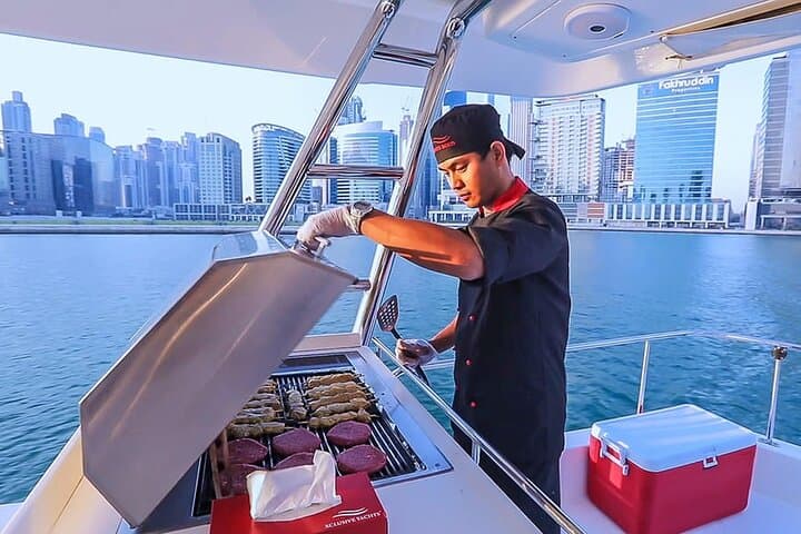 Dubai Luxury Sharing Yacht Tour: Marina, Palm & Burj Views with Live BBQ photo 6