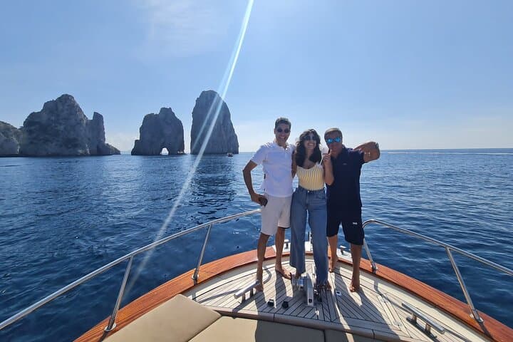 Capri & Blue Grotto Small-Group Boat Tour from Sorrento (Max 8)