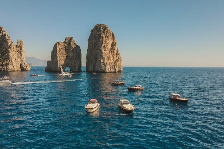 Capri Sunset Private Boat Tour from Sorrento with Limoncello Tasting photo 3