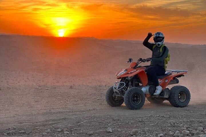 Agafay Desert Quad & Camel Sunset with Traditional Moroccan Dinner photo 3