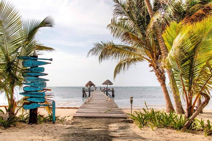 Private Clothing-Optional Beach Day Pass in Xcalak — Kayak, SUP & Snorkel the Caribbean