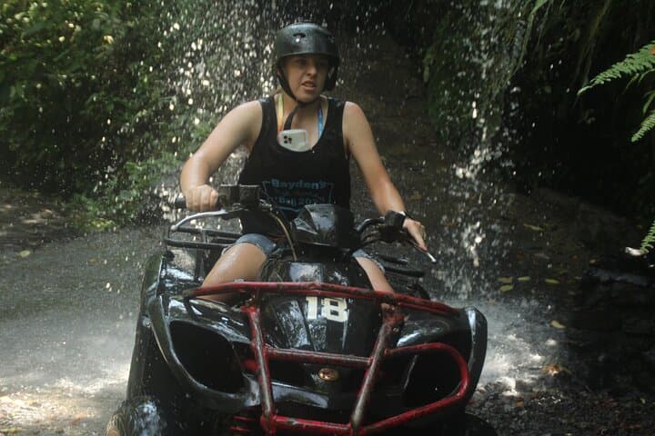 ATV Adventure in Ubud: Tunnel & Waterfall Quad Bike Ride in Bali photo 3